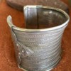 Antique Laotian silver cuff